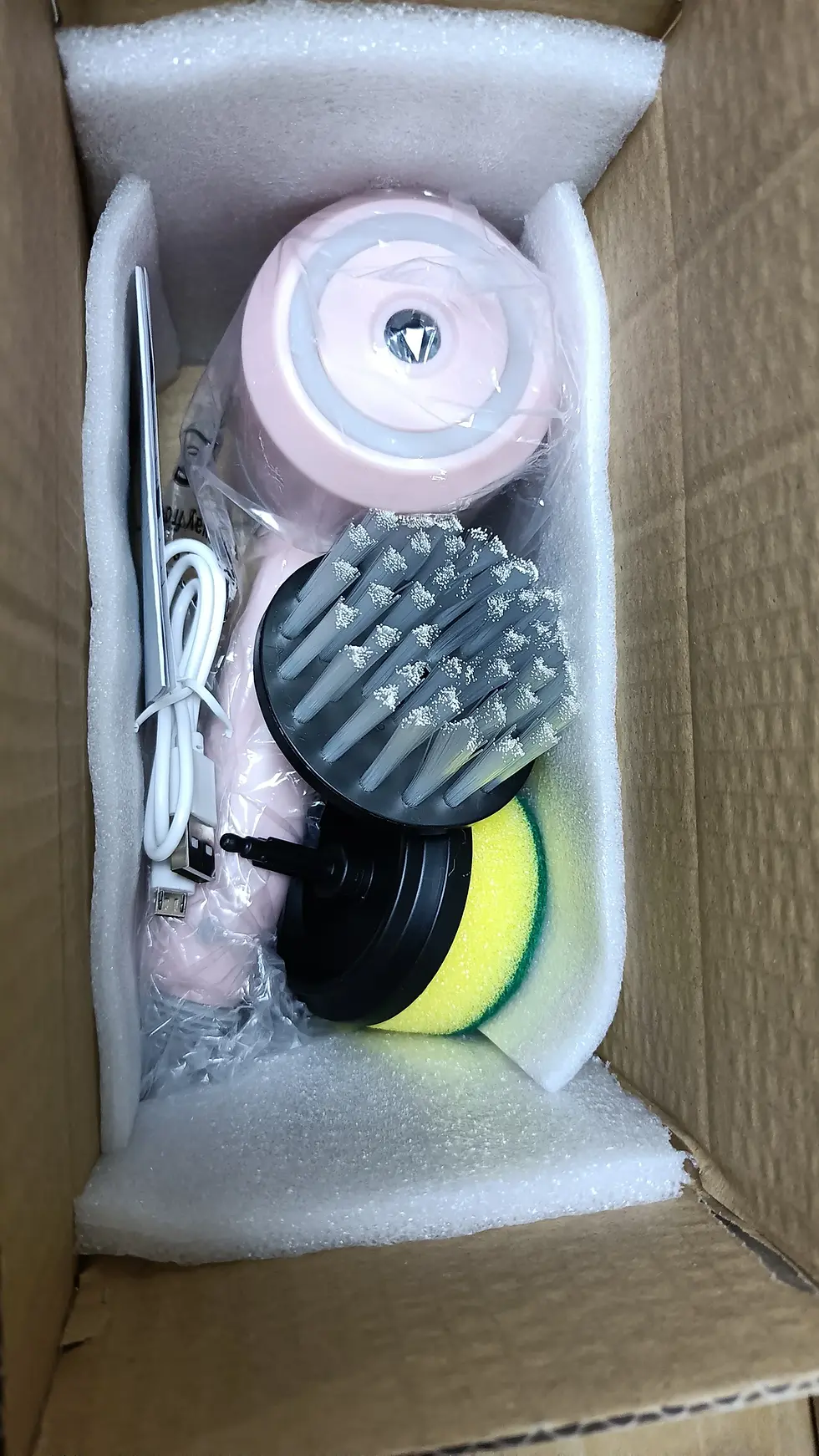 Thumbnail: Dropshipping Electric Cleaning Brush USB Rechargeable Kitchen Bathroom