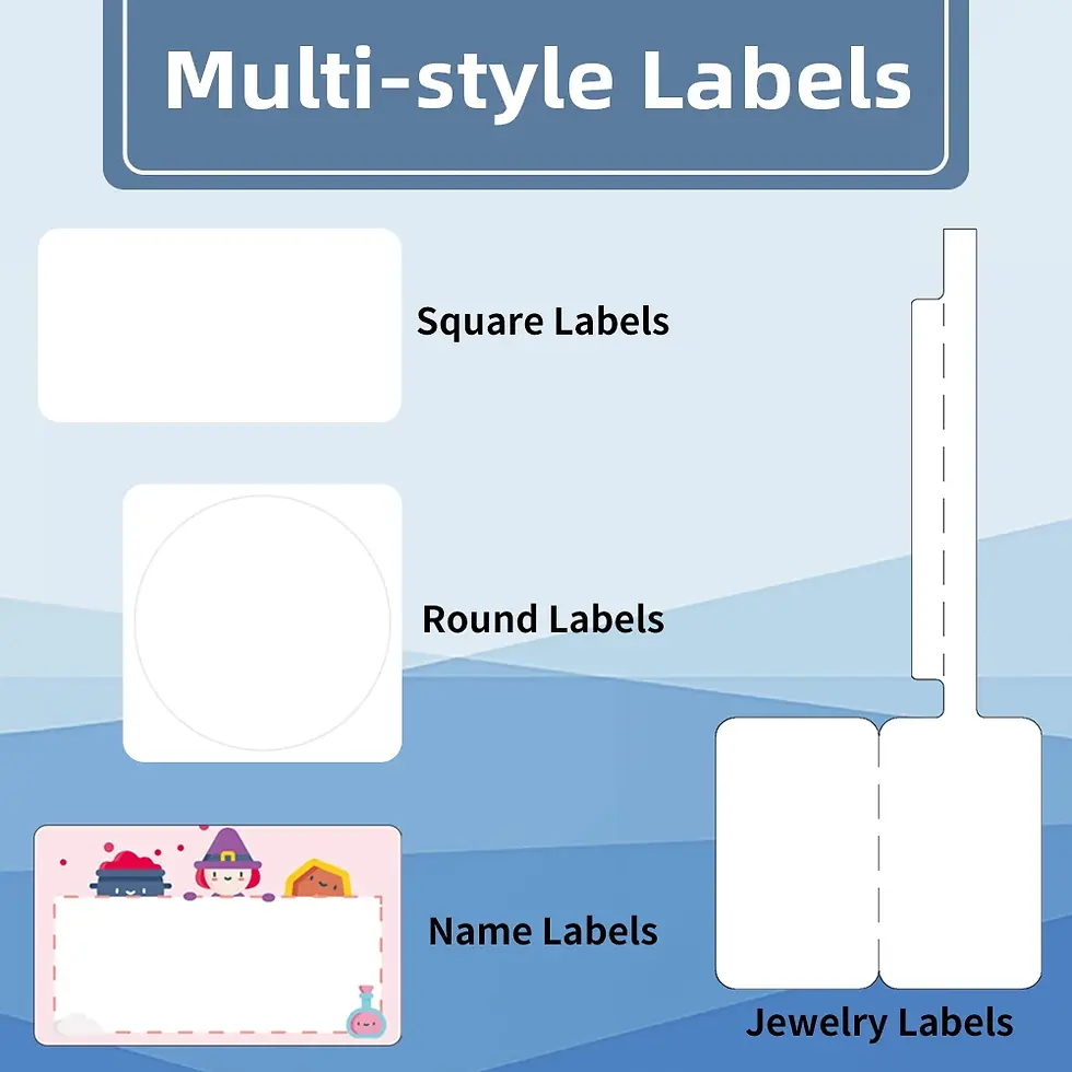 Thumbnail: Phomemo Self-Adhesive Labels Paper for Phomemo M110/M200 Self-Adhesive Label