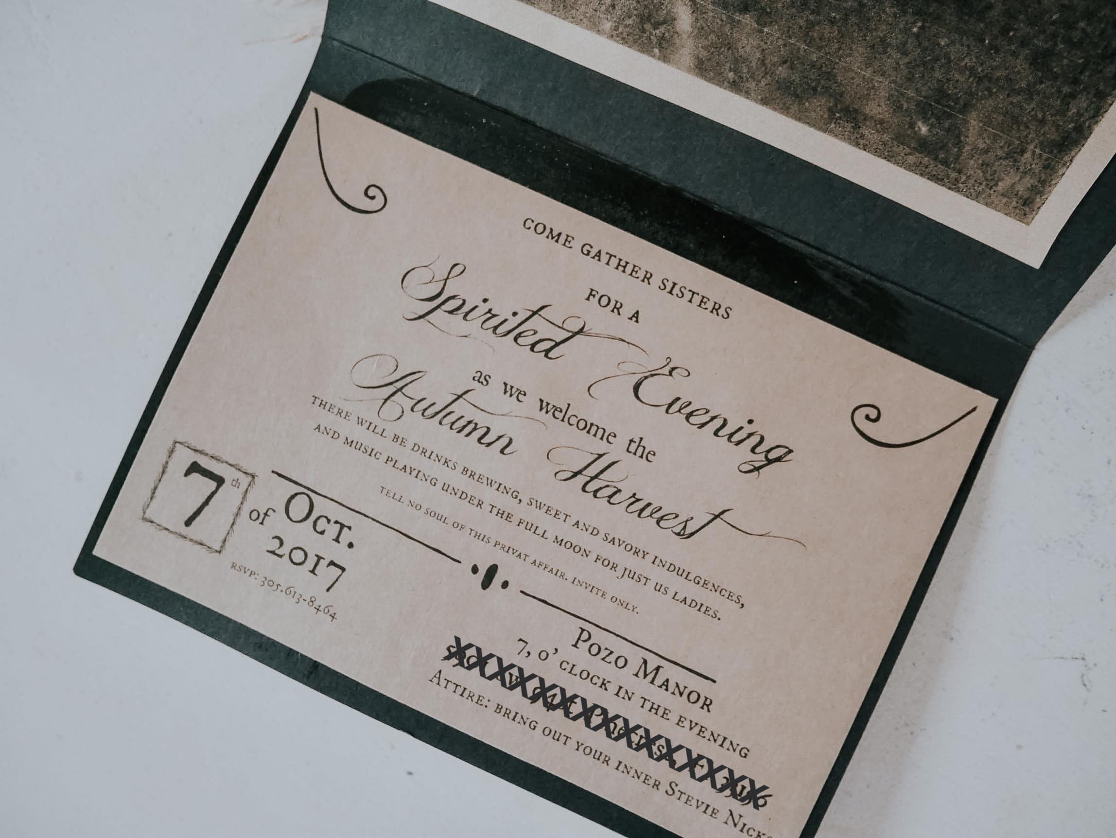 Autumn Harvest Invite Printable