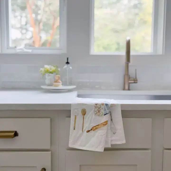 Thumbnail: Baking Tea Towel by Emily Lex
