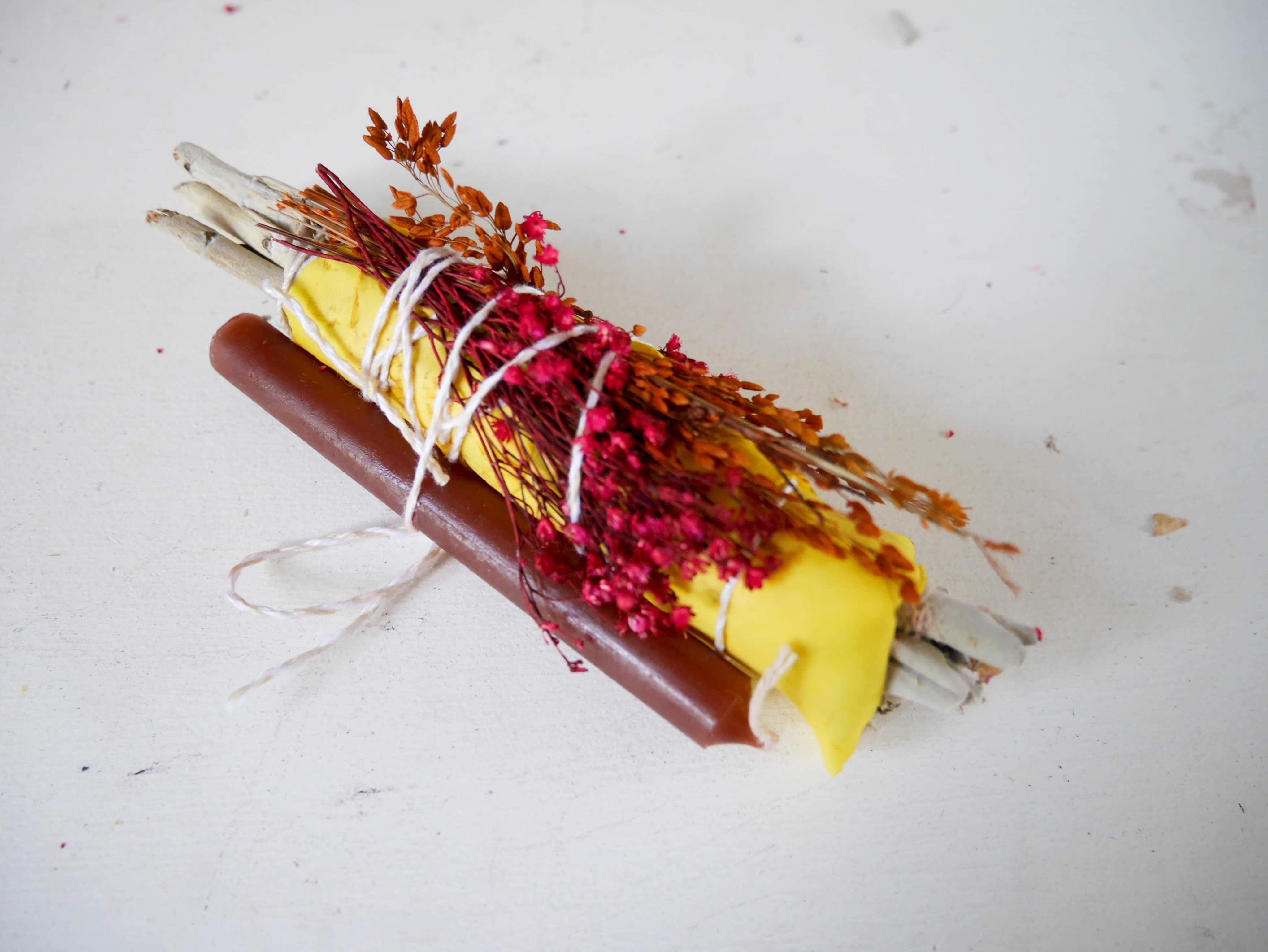 Autumn Harvest Sage & Candle Bundle