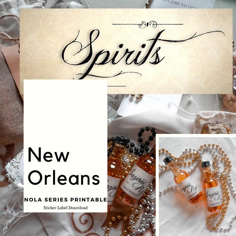 Thumbnail: NoLa Spirits Label (customizable)