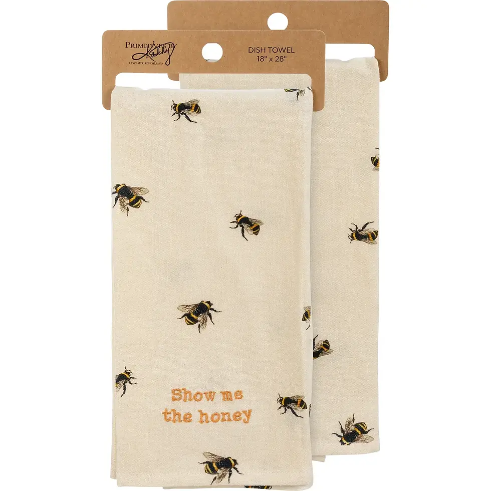 "Show Me the Honey"- Kitchen Towel