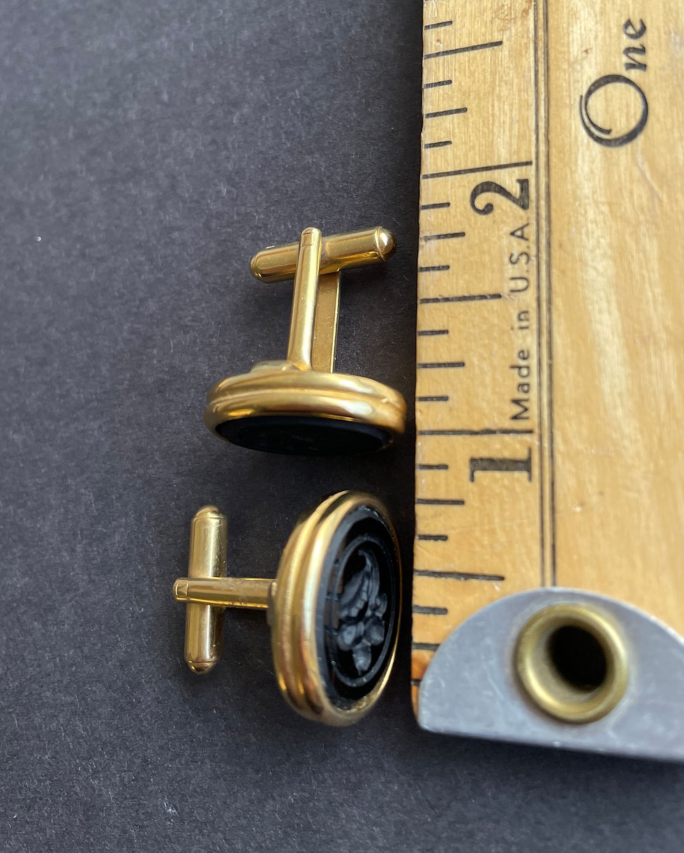 Thumbnail: Acorn Intaglio Cufflinks