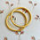 Thumbnail: Gold Vermiel Bangles