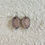 Thumbnail: Dogwood Glass Cameo Earrings