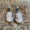 Thumbnail: Hand Carved Shell Cameo Silver Earrings