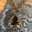 Thumbnail: Cameo Scroll Fob Necklace