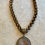 Thumbnail: Butterscotch Intaglio Statement Necklace