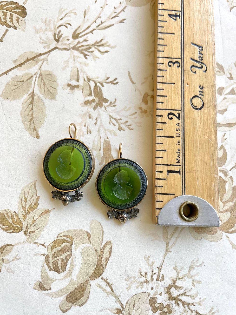 Thumbnail: Olivine Oak Earrings