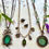Thumbnail: Victorian Garden Charm Necklace