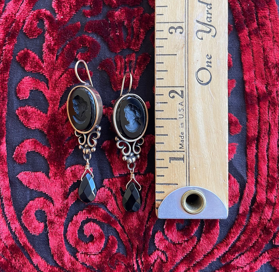 Thumbnail: Mythos Intaglio Drop Earrings