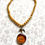 Thumbnail: Yellow Jade & Citrine Intaglio Necklace