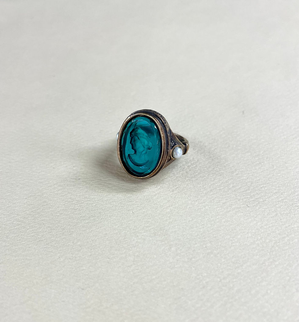 Thumbnail: Zircon Intaglio Ring