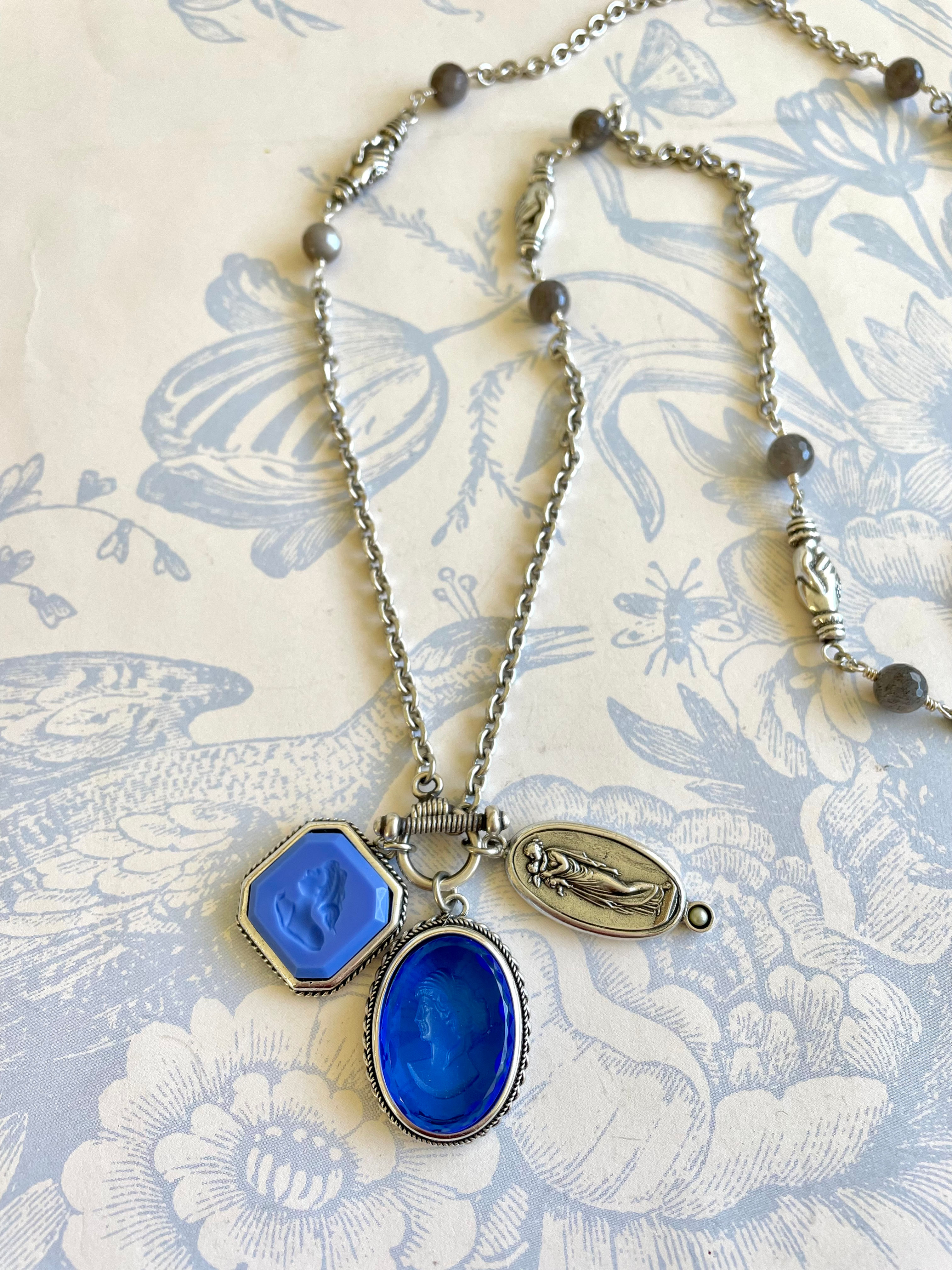 Linked Hands Charm Trio