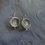 Thumbnail: Clear Glass Intaglio Earrings