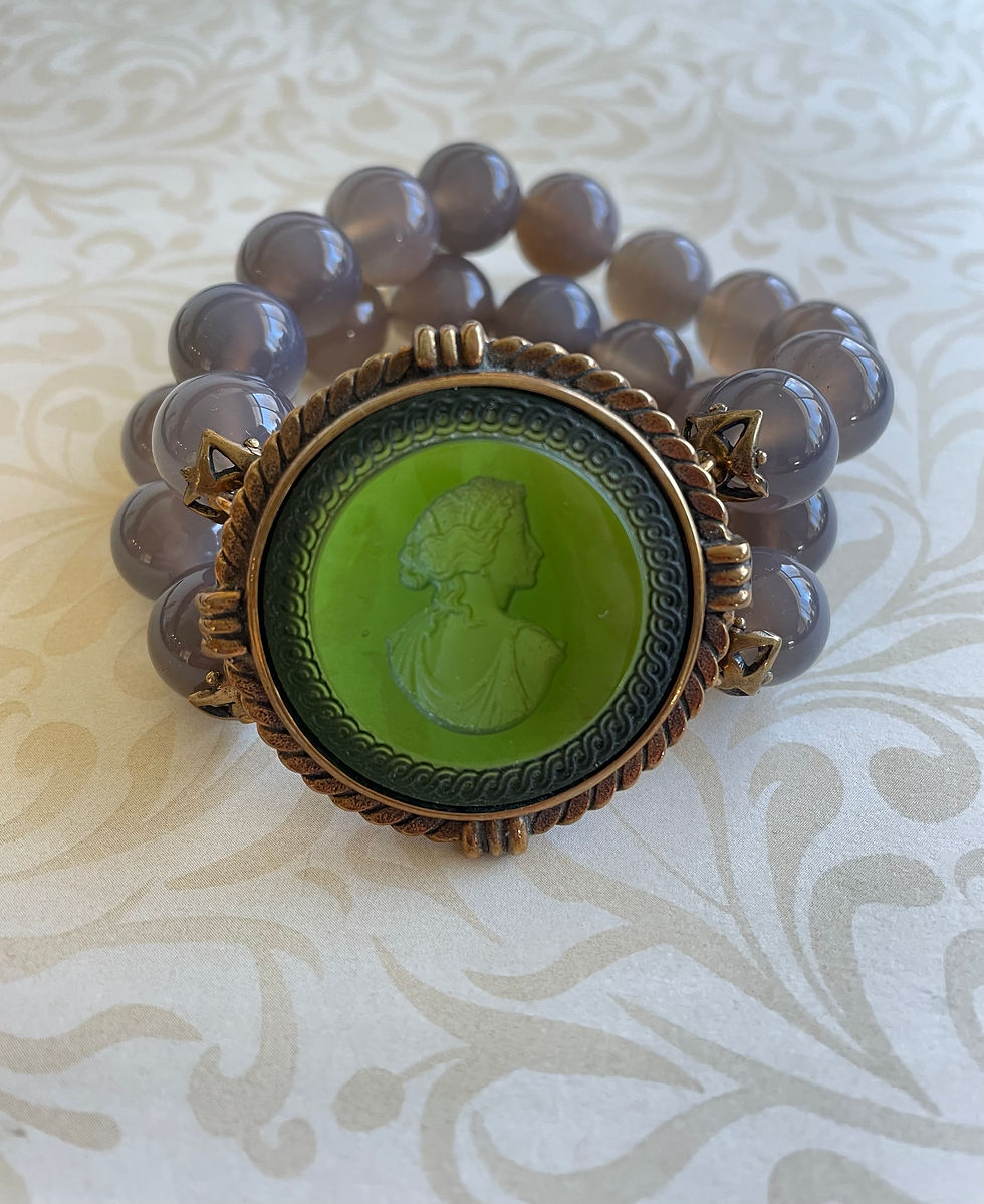 Thumbnail: Semi Precious Stone Stretch Bracelet