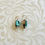 Thumbnail: Chloe Sea Foam Intaglio Earrings