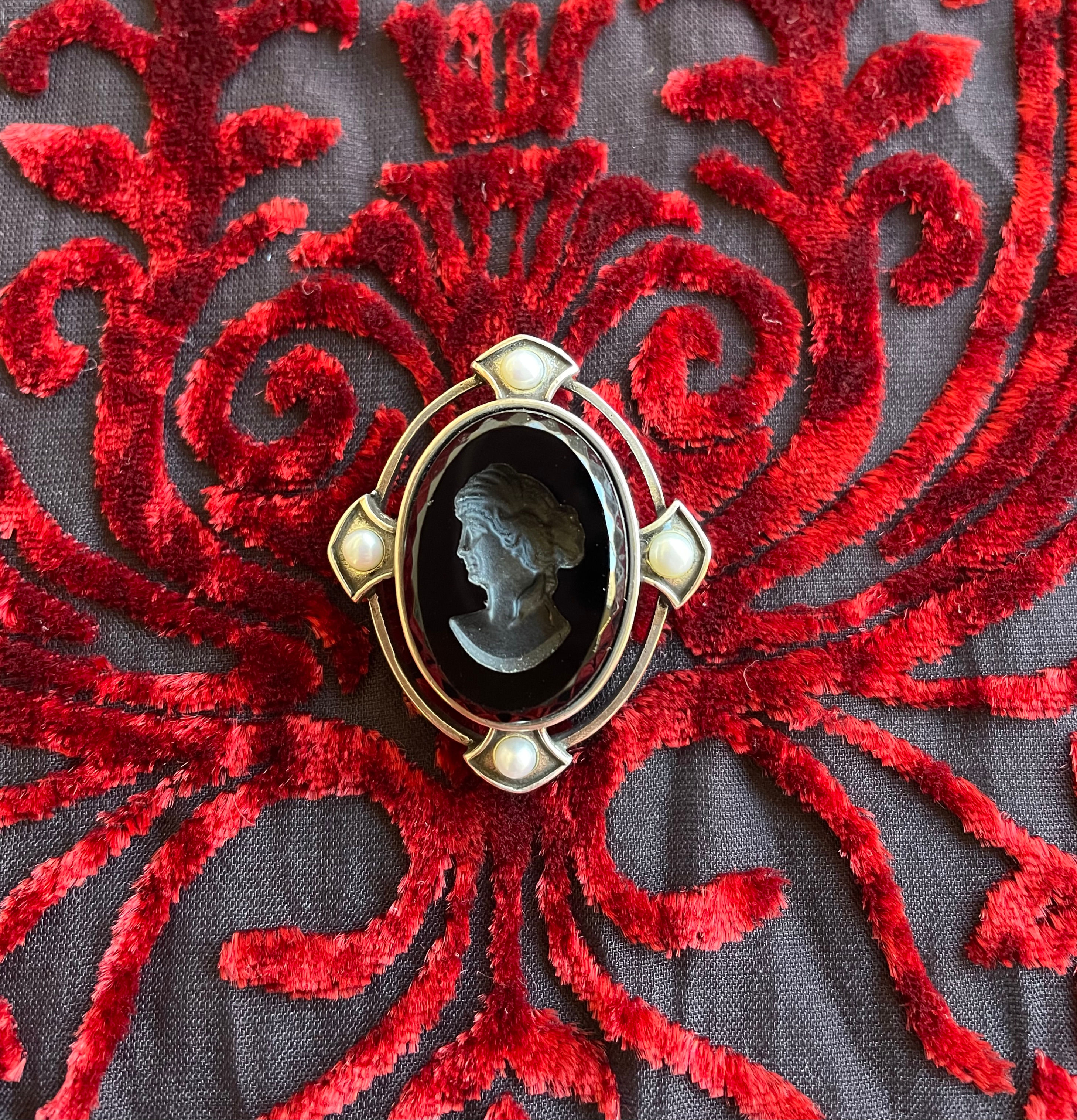 Taliesin Intaglio Pin