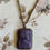 Thumbnail: Aubergine Bobbi Cameo Necklace