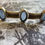 Thumbnail: Silver Sapphire Glass Cameo Choker