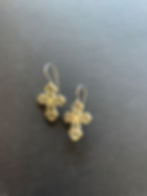 Thumbnail: Kim Klass Sterling Cross Earrings
