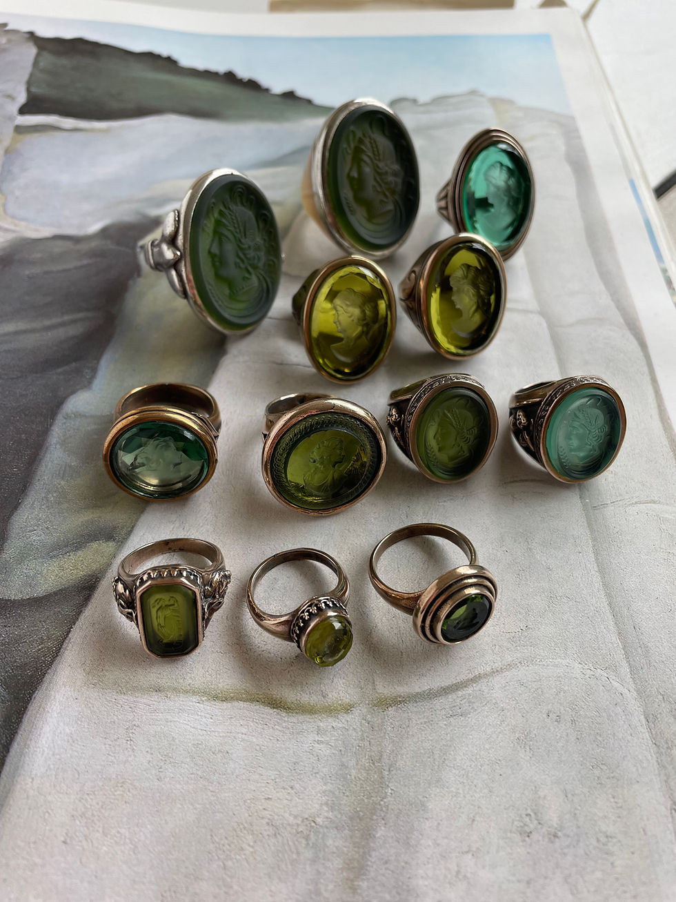 Thumbnail: Moss Intaglio Ring