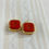 Thumbnail: Marlene Octagon Intaglio Earrings