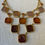Thumbnail: TEN Gilded Intaglio Statement Necklace