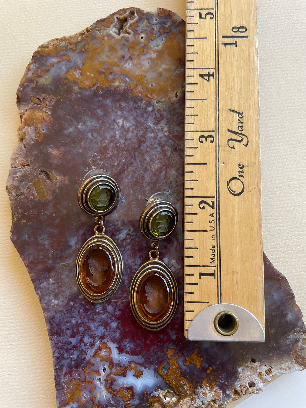 Thumbnail: Scala Intaglio Earrings