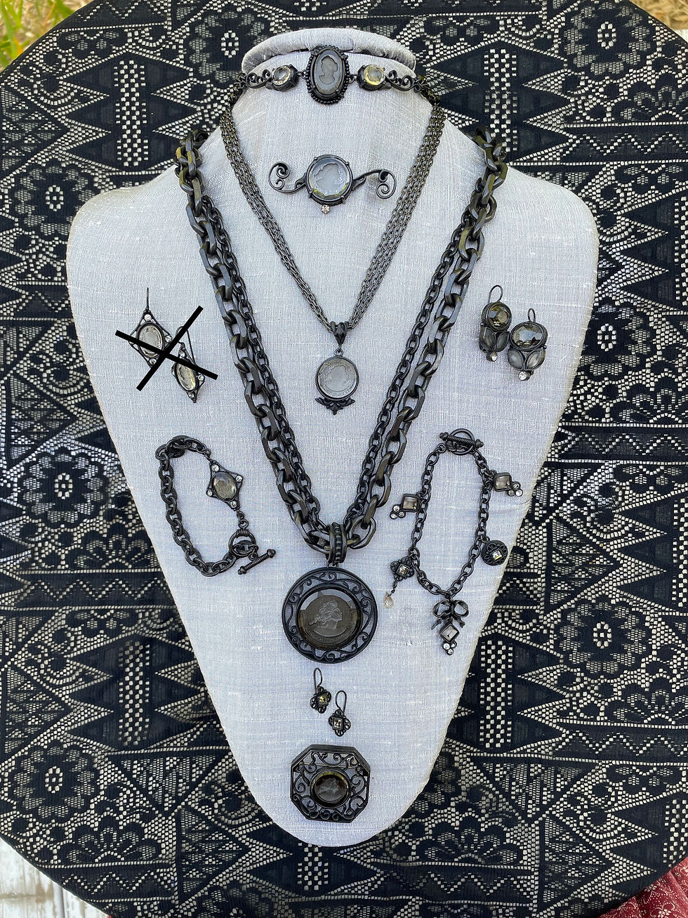 Noir~ Featured Collection Black Diamond Jet Suite