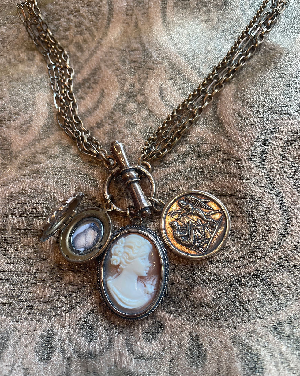 Thumbnail: Triple Trinket Necklace