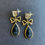 Thumbnail: America Cameo with Rock Crystal Post Earrings