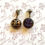 Thumbnail: Amethyst Intaglio Marlene Dome Earrings
