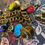 Thumbnail: Double Chain Multi Charm Locket Bracelet