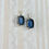 Thumbnail: Periwinkle Intaglio Silver Earrings