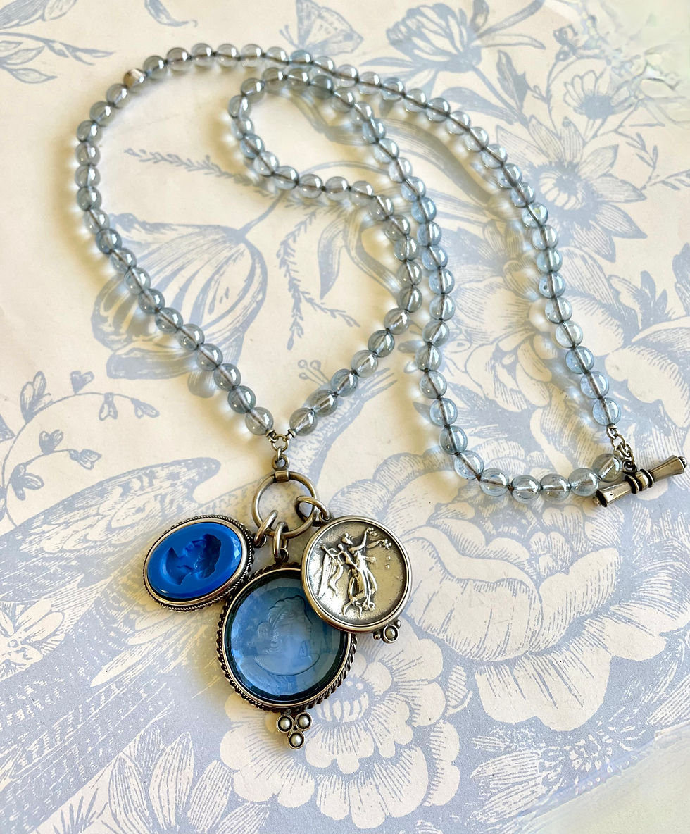 Convertible Charm Trio Necklace