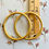 Thumbnail: Gold Vermiel Bangles