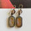 Thumbnail: Butterscotch Intaglio Earrings