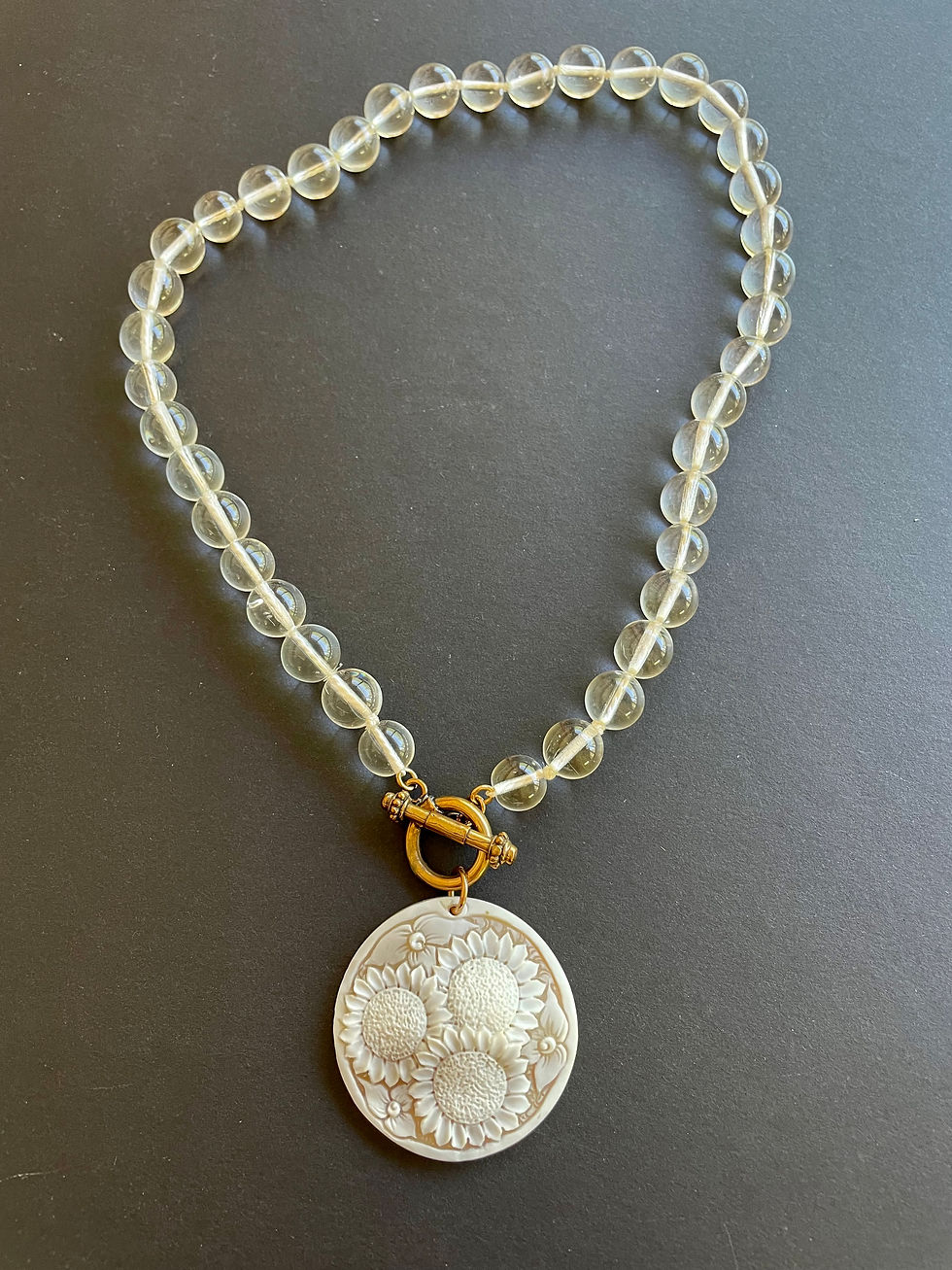 Thumbnail: Sunflower Sardonyx Necklace