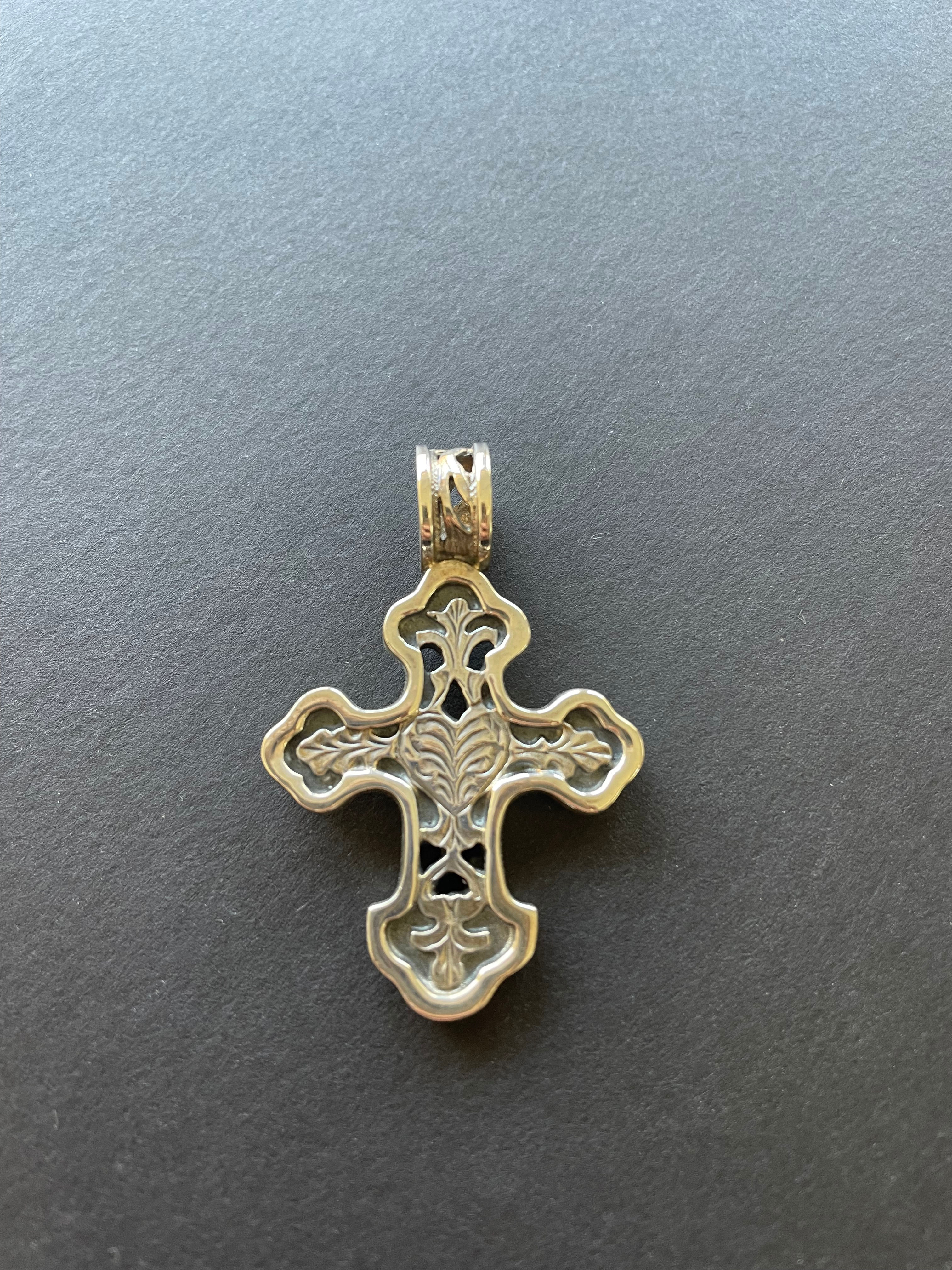 Kim Klass Sterling Cross Pendant