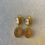 Thumbnail: Butterscotch Glass Intaglio CLIP Earrings