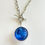 Thumbnail: Sapphire Intaglio Ivy Dome Necklace