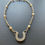 Thumbnail: Kim Klass Lucky Horseshoe Sterling & Pearl Necklace