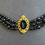 Thumbnail: Elizabeth Jet Intaglio Bracelet in Gold