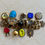 Thumbnail: Double Chain Multi Charm Locket Bracelet