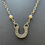 Thumbnail: Kim Klass Lucky Horseshoe Sterling & Pearl Necklace