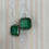 Thumbnail: Tourmaline Octagon Intaglio Earring