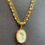 Thumbnail: Victoriana Intaglio in Ivory and Gold Necklace