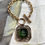 Thumbnail: Portia Olivine Intaglio Charm Bracelet